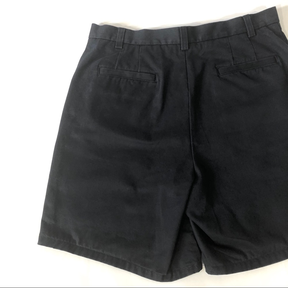 Lands’ End Navy Mid Rise Chino Shorts - Picture 7 of 8